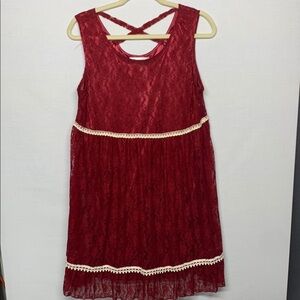 Paisley Vine Lace Dress